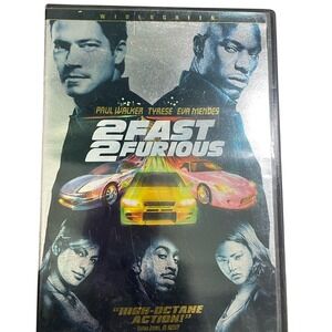 2 Fast 2 Furious - DVD - Paul Walker, Tyrese, Eva‎ Mendes - Widescreen